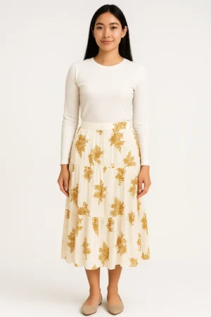 Rok Layer Bunga Madu