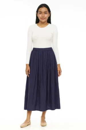 Rok Maxi Flowy Navy