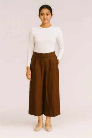 Celana kulot linen