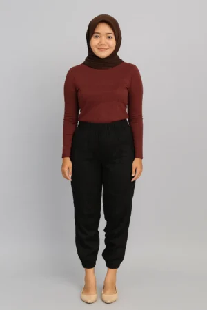 Celana Jogger Pinggang Karet
