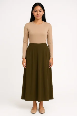Celana Palazzo High Waist