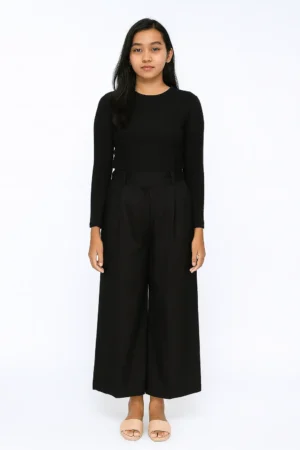 Celana Kulot Hitam Formal