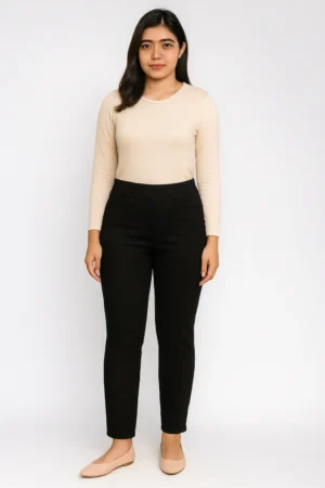 Celana Hitam Slim Elegan