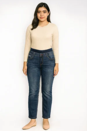 Celana Jeans Biru Klasik