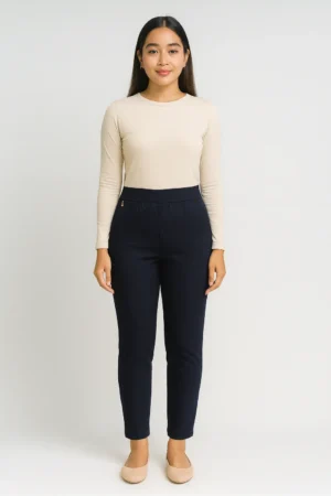 Celana Hitam Slim Elegan