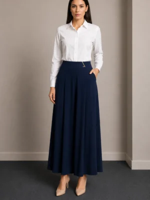 Celana Kulot Navy Premium
