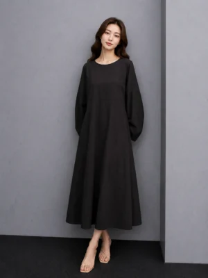Dress Hitam Minimalis Luxe