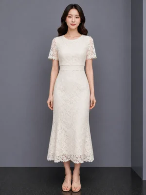 Dress Lace Bodyfit Formal