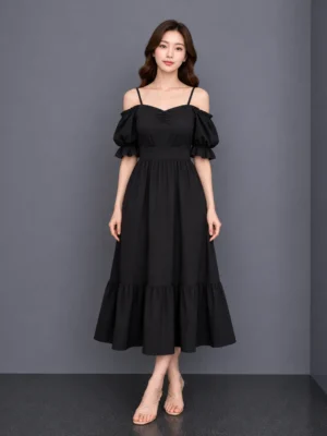 Dress Off Shoulder Anggun