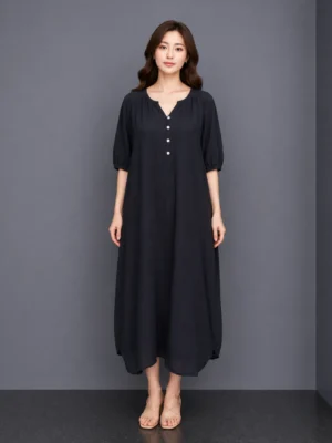 Dress Oversize Navy Casual