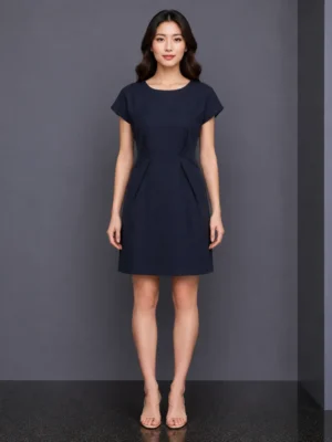 Dres Pendek Hitam Tiered