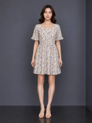 Dres Mini Navy Elegan