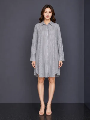 Dres Slip Kotak Abu-Abu